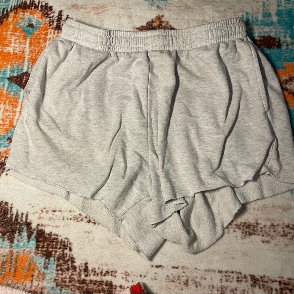 H&M Women's Light Gray Athletic Shorts